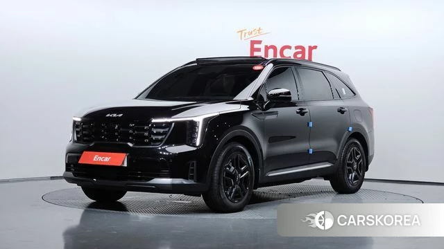 Kia The New Sorento 4th Generation 2024 Черный из Кореи