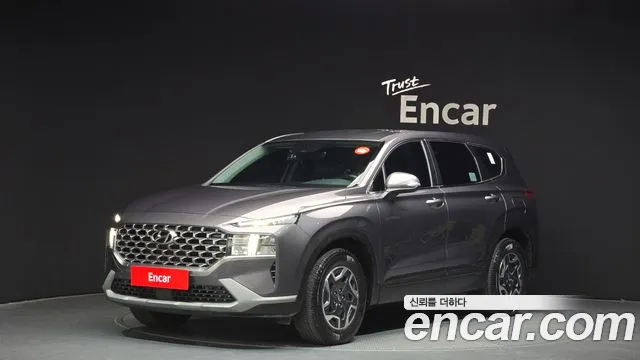 Hyundai The New Santa Fe 2023 Серый из Кореи