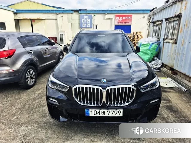 BMW X5 (G05) 2021 Синий из Кореи
