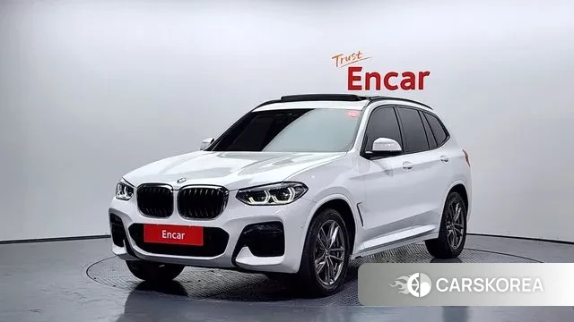BMW X3 (G01) 2021 Белый из Кореи