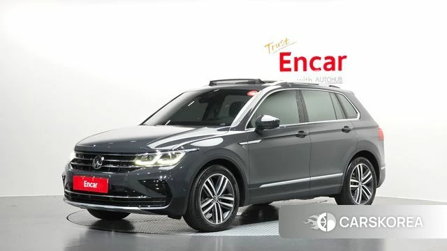 Volkswagen Tiguan second Generation 2023 Серый из Кореи