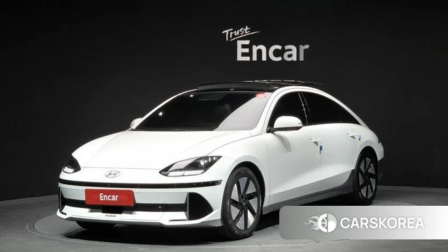 Hyundai Ionic 6 2022 Белый из Кореи