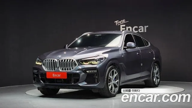 BMW X6 (G06) 2020 Серый из Кореи