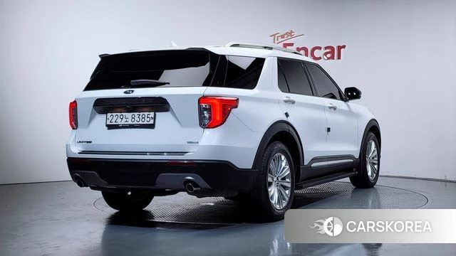 Ford Explorer 6th Generation 2020 Белый из Кореи