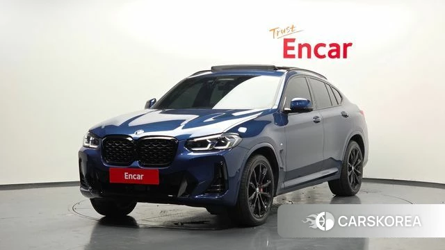 BMW X4 (G02) 2023 Синий из Кореи