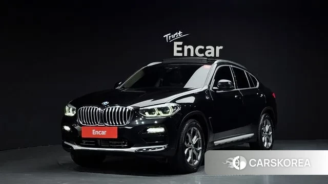 BMW X4 (G02) 2019 Черный из Кореи