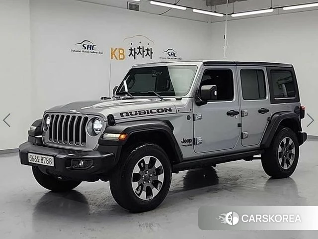 Jeep Wrangler (JL) 2018 Серебристо-серый из Кореи