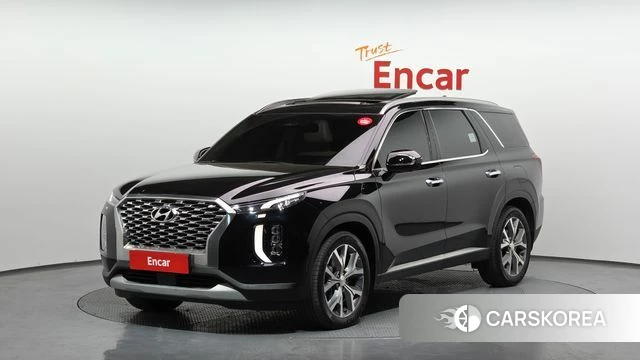Hyundai Palisade 2022 Черный из Кореи
