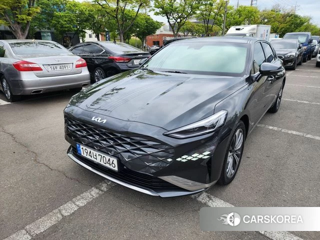 Kia K8 Hybrid 2023 Серый из Кореи