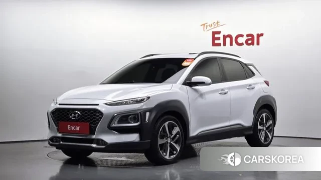 Hyundai Kona 2019 Белый из Кореи