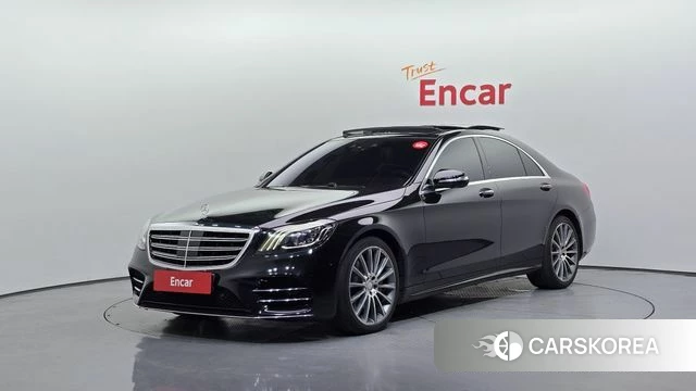 Mercedes-Benz S-Class W222 2018 Черный из Кореи