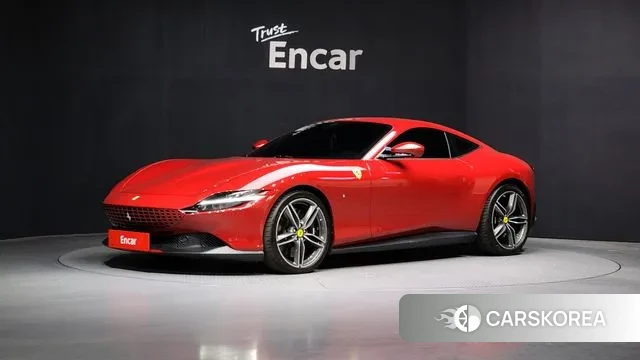 Ferrari Rome 2023 Красный из Кореи