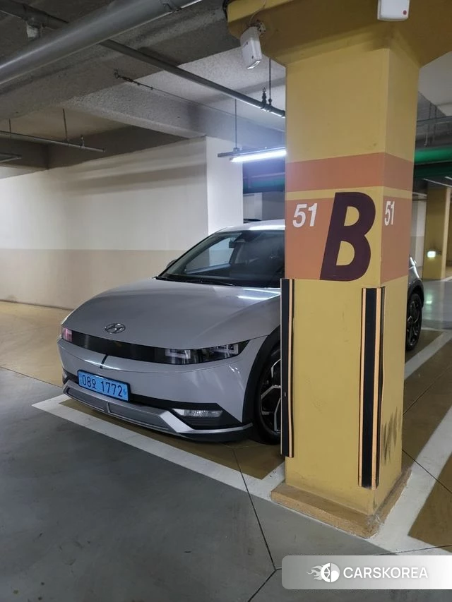 Hyundai Ionic 5 2022 Серый из Кореи