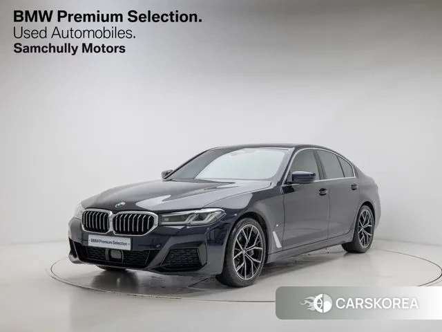 BMW 5 Series (G30) 2022 Черный из Кореи