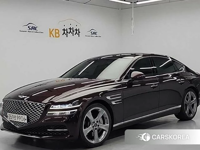 Genesis G80 (RG3) 2020 Красный из Кореи