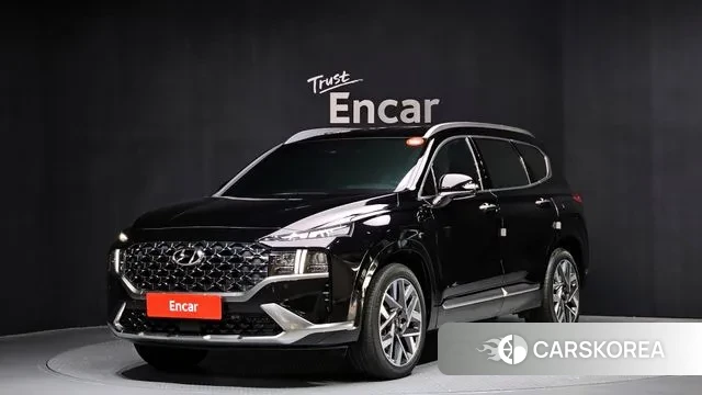 Hyundai The New Santa Fe 2023 Черный из Кореи