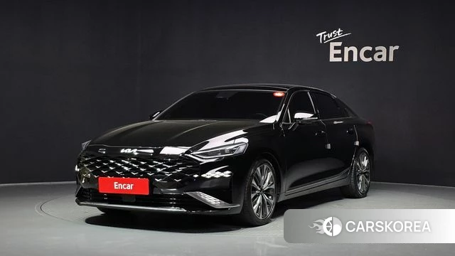 Kia K8 2021 Черный из Кореи