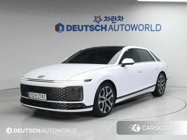 Hyundai Grandeur (GN7) 2023 Белый из Кореи