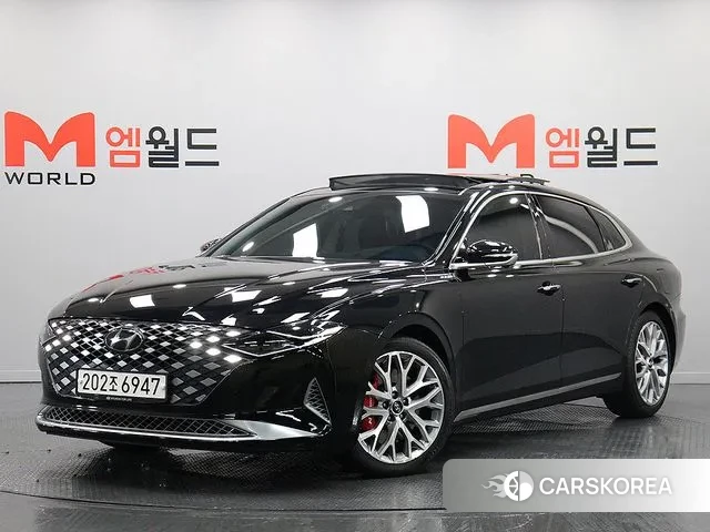 Hyundai The New Grandeur IG 2021 Черный из Кореи