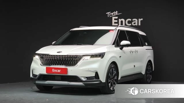 Kia Carnival 4th generation 2021 Белый из Кореи