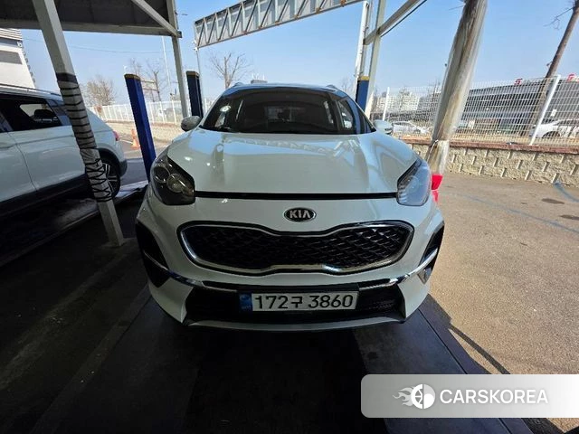 Kia Sportage The Bold 2021 Белый из Кореи
