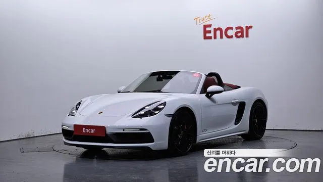 Porsche 718 Boxster 2018 Белый из Кореи