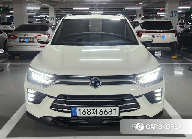 Ssangyong Beautiful Korando 2019 Белый из Кореи