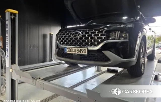 Hyundai The New Santa Fe 2020 Черный из Кореи