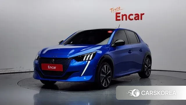 Peugeot e-208 second Generation 2022 Синий из Кореи