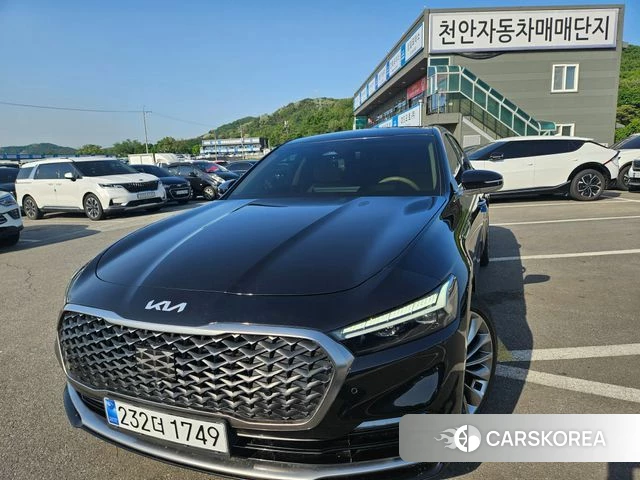 Kia The New K9 2nd generation 2021 Черный из Кореи