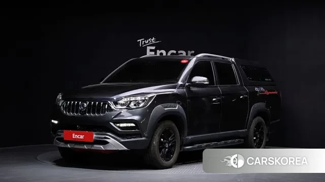 Ssangyong Rexton Sports Cannes 2021 Серый из Кореи