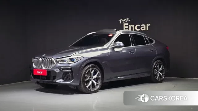 BMW X6 (G06) 2021 Серый из Кореи