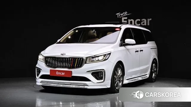 Kia The New Carnival 2018 Белый из Кореи