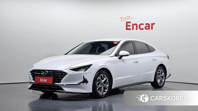 Hyundai Sonata (DN8) 2019 Белый из Кореи