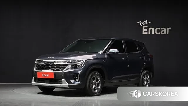 Kia The New Seltos 2023 Серый из Кореи