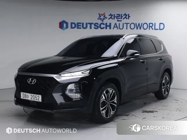 Hyundai Santa Fe TM 2018 Черный из Кореи