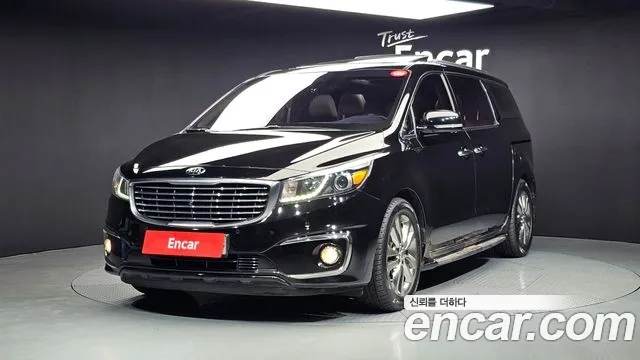 Kia All New Carnival 2018 Черный из Кореи
