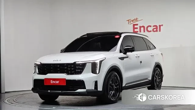 Kia The New Sorento 4th Generation 2024 Белый из Кореи