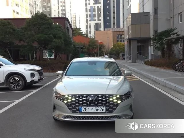 Hyundai The New Grandeur IG Hybrid 2020 Песочный из Кореи
