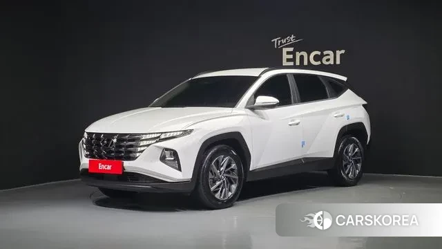 Hyundai Tucson Hybrid (NX4) 2021 Белый из Кореи