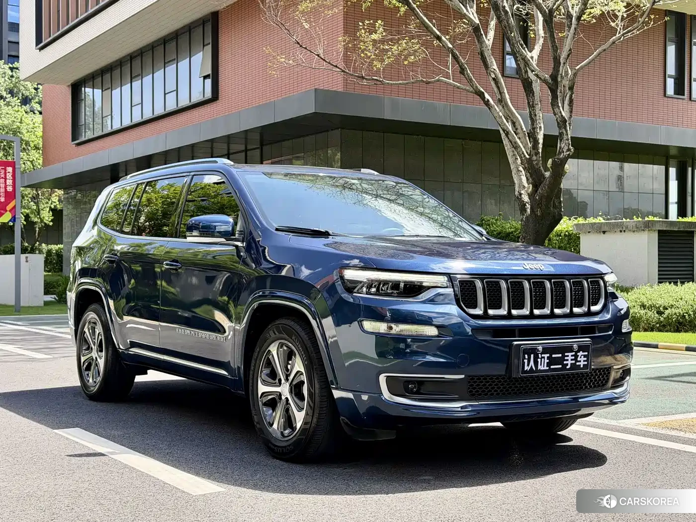 Jeep Commander PHEV 2020 Синий из Китая