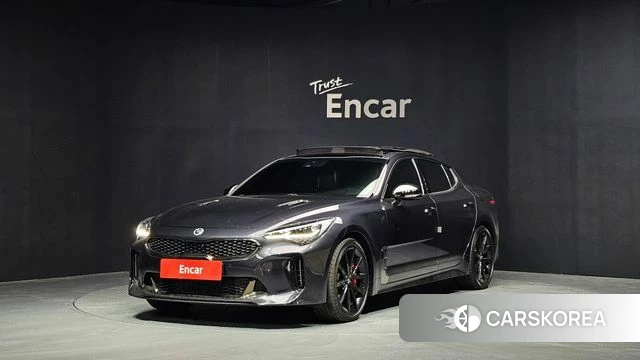 Kia Stinger 2018 Серый из Кореи