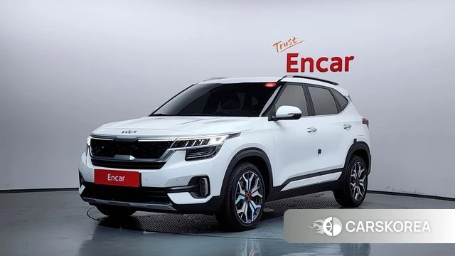 Kia Seltos 2022 Белый из Кореи