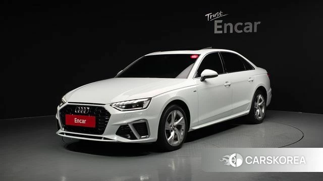 Audi A4 (B9) 2020 Белый из Кореи