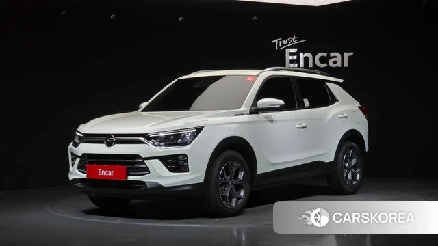 Ssangyong Beautiful Korando 2019 Белый из Кореи