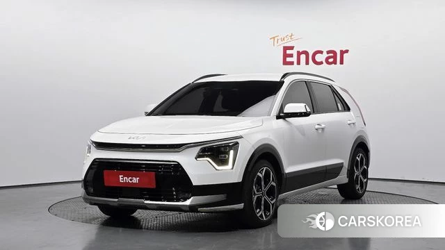 Kia Di Ol Nu Niro 2022 Белый из Кореи