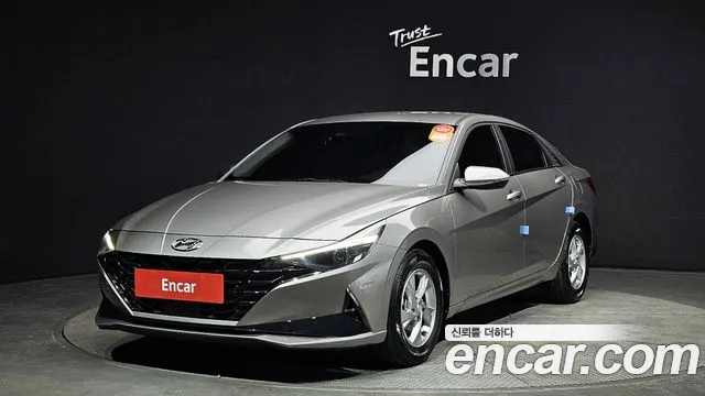 Hyundai Avante (CN7) 2020 Серебряный из Кореи