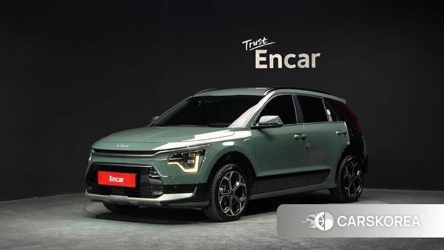 Kia Di Ol Nu Niro 2022 Зеленый из Кореи