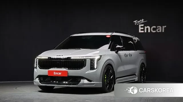 Kia The New Carnival 4th Generation 2024 Серебристо-серый из Кореи