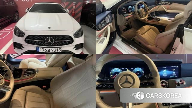 Mercedes-Benz E-Class W213 2021 Белый из Кореи